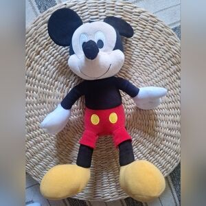 Disney Mickey Mouse Plush Toy - Red, Black, and Yellow